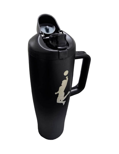 Termo Acero Inoxidable Maradona Negro 1.2 Litros