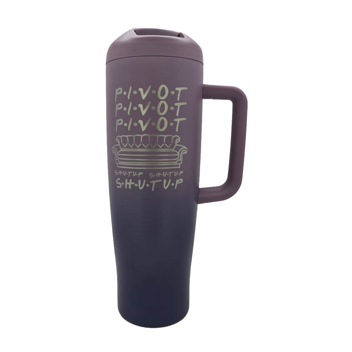 Termo Acero Inoxidable Friends Morado 1.2 Litros