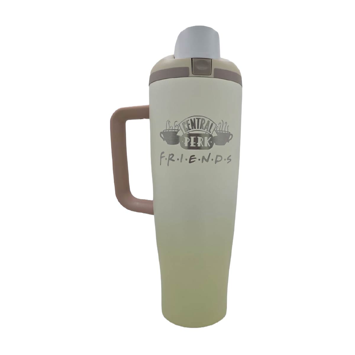 Termo Acero Inoxidable Friends Amarillo 1.2 Litros