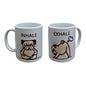 Set De 2 Tazas Inhale Exhale Blanco