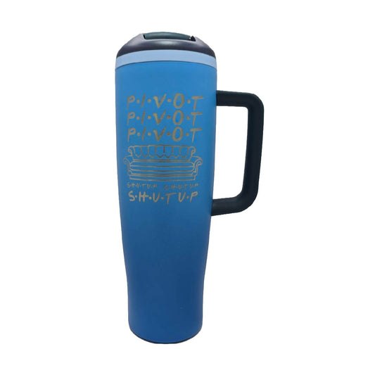 Termo Acero Inoxidable Friends Azul Cielo 1.2 Litros