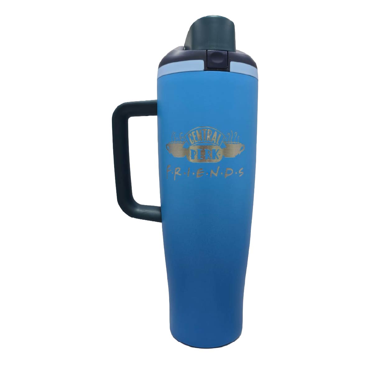 Termo Acero Inoxidable Friends Azul Cielo 1.2 Litros