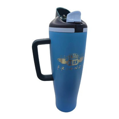 Termo Acero Inoxidable Friends Azul Cielo 1.2 Litros