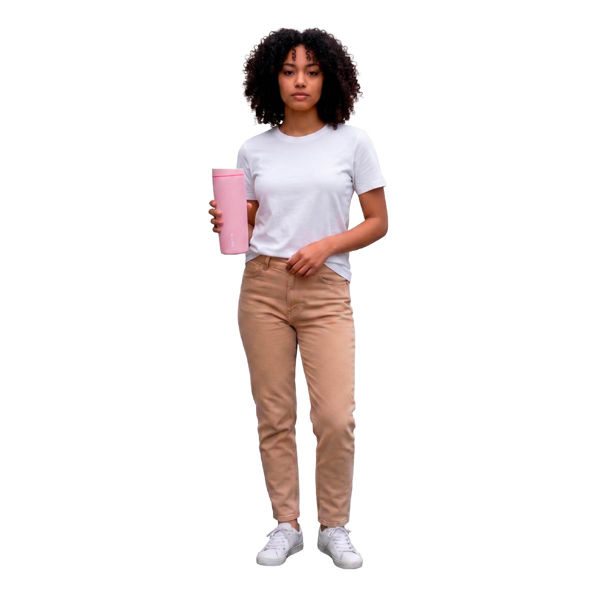 Vaso Para Café Owala Smoothsip Rosa 20 Oz