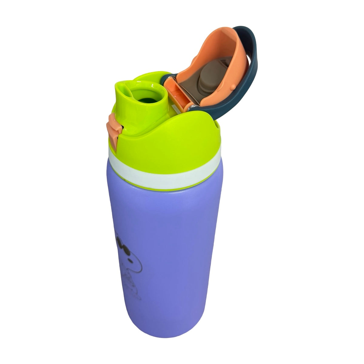 Termo Acero Inoxidable Snoopy Morado