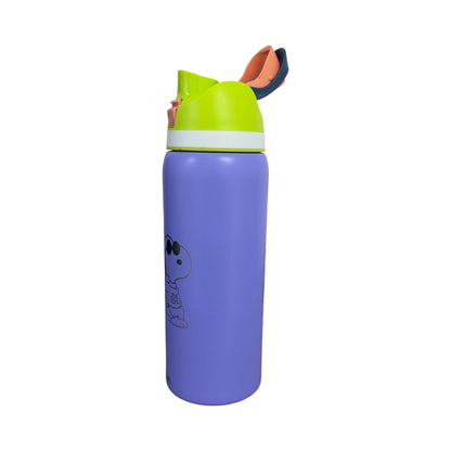 Termo Acero Inoxidable Snoopy Morado