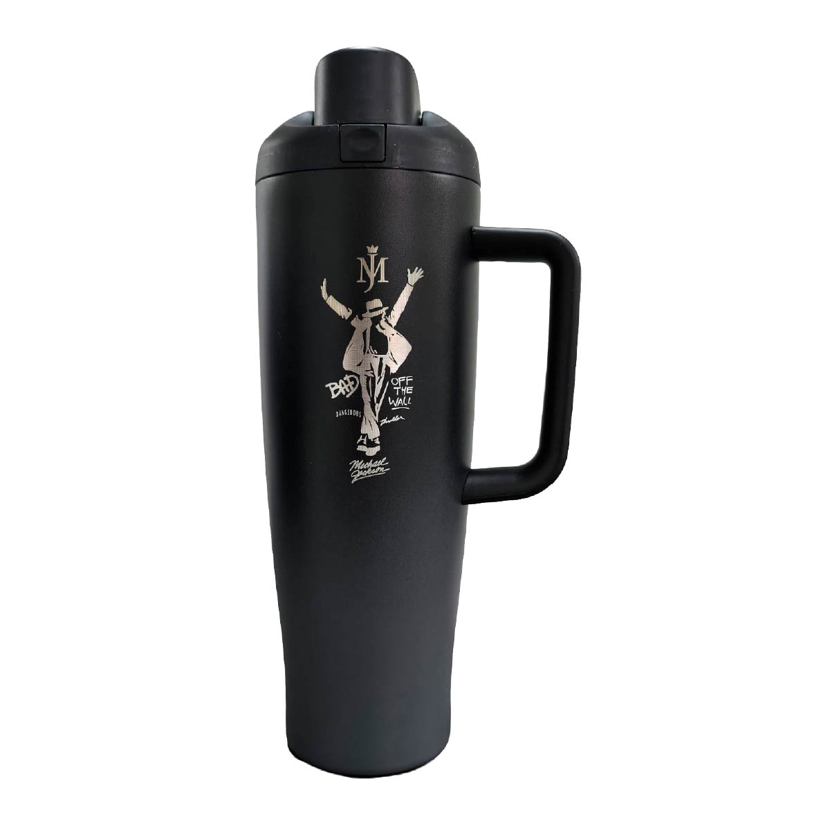 Termo Acero Inoxidable Michael Jackson Negro 1.2 Litros