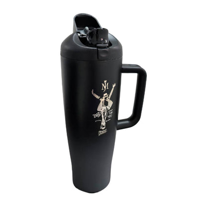 Termo Acero Inoxidable Michael Jackson Negro 1.2 Litros