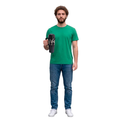 Termo Acero Inoxidable Michael Jackson Negro 1.2 Litros