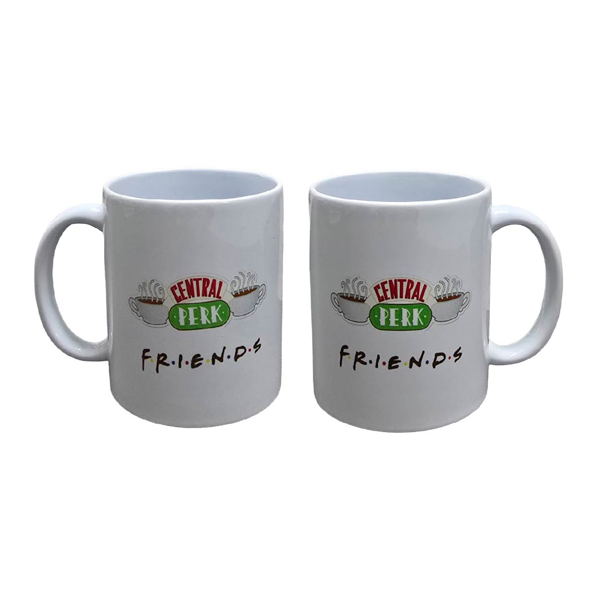 Set De 2 Tazas Friends Blanco
