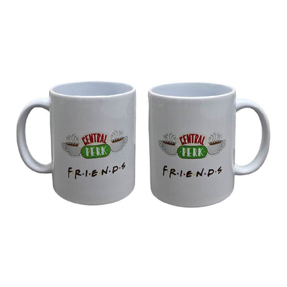 Set De 2 Tazas Friends Blanco