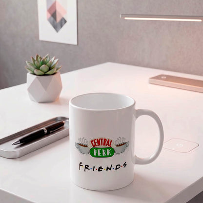 Set De 2 Tazas Friends Blanco