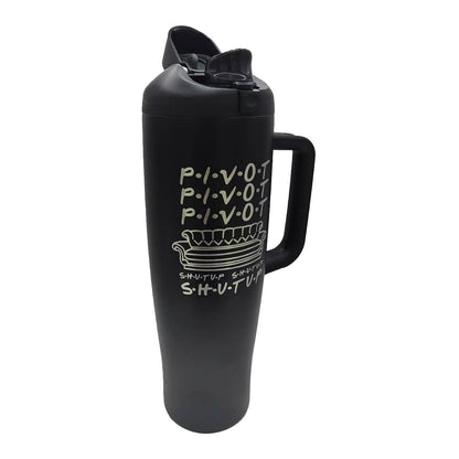 Termo Acero Inoxidable Friends Negro 1.2 Litros