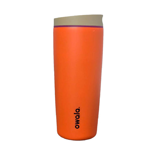 Vaso Para Café Owala Smoothsip Naranja 20 Oz