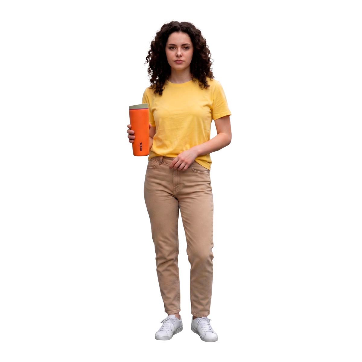Vaso Para Café Owala Smoothsip Naranja 20 Oz