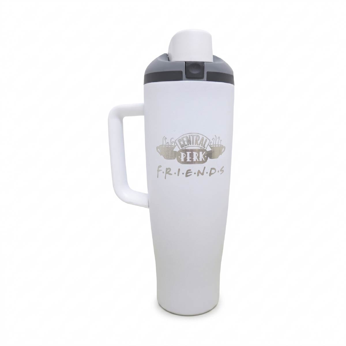 Termo Acero Inoxidable Friends Blanco 1.2 Litros