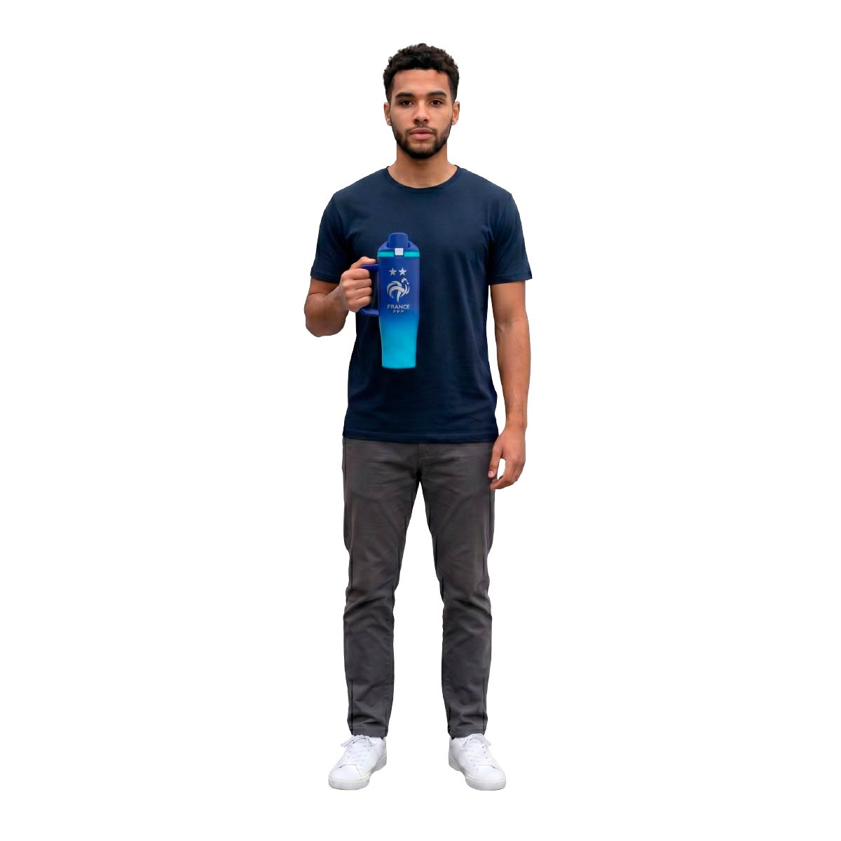 Termo Acero Inoxidable France Mundial Azul 1.2 Litros