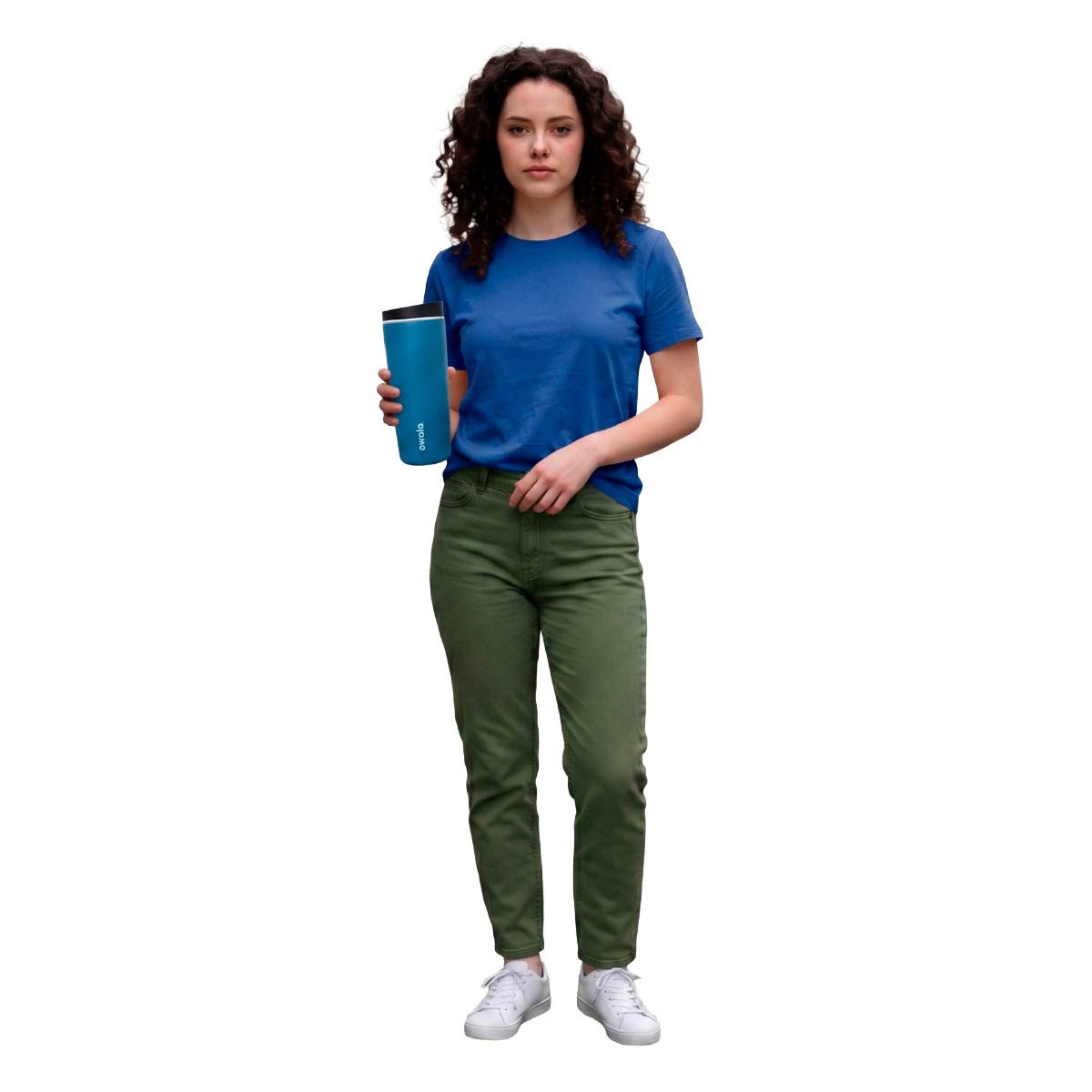 Vaso Para Café Owala Smoothsip Azul 20 Oz