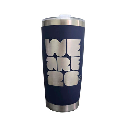 Termo Tumbler Mundial 2026 Azul 20 Oz