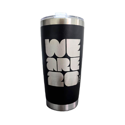 Termo Tumbler Mundial 2026 Negro 20 Oz