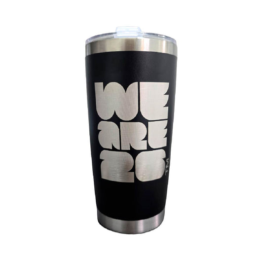 Termo Tumbler Mundial 2026 Negro 20 Oz