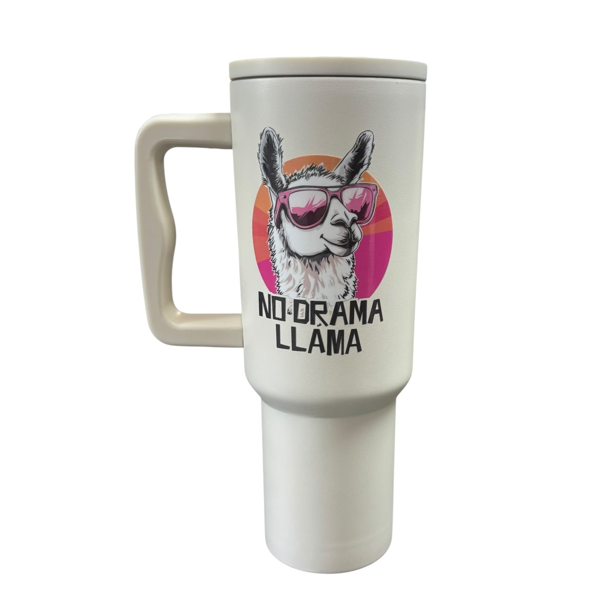 Termo Color Blanco Mate Llama 1.2 Litros