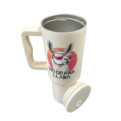 Termo Color Blanco Mate Llama 1.2 Litros