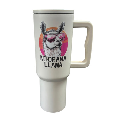 Termo Color Blanco Mate Llama 1.2 Litros