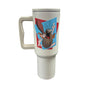 Termo Color Blanco Mate Captain Caveman 1.2 Litros