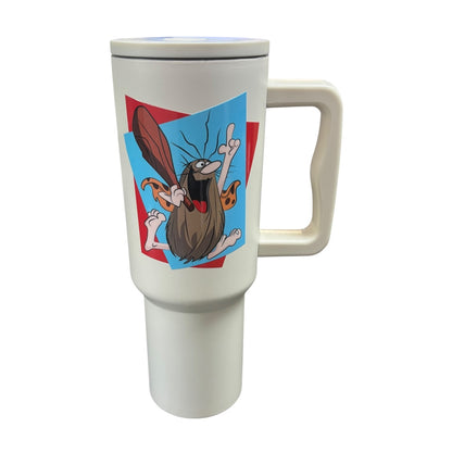 Termo Color Blanco Mate Captain Caveman 1.2 Litros
