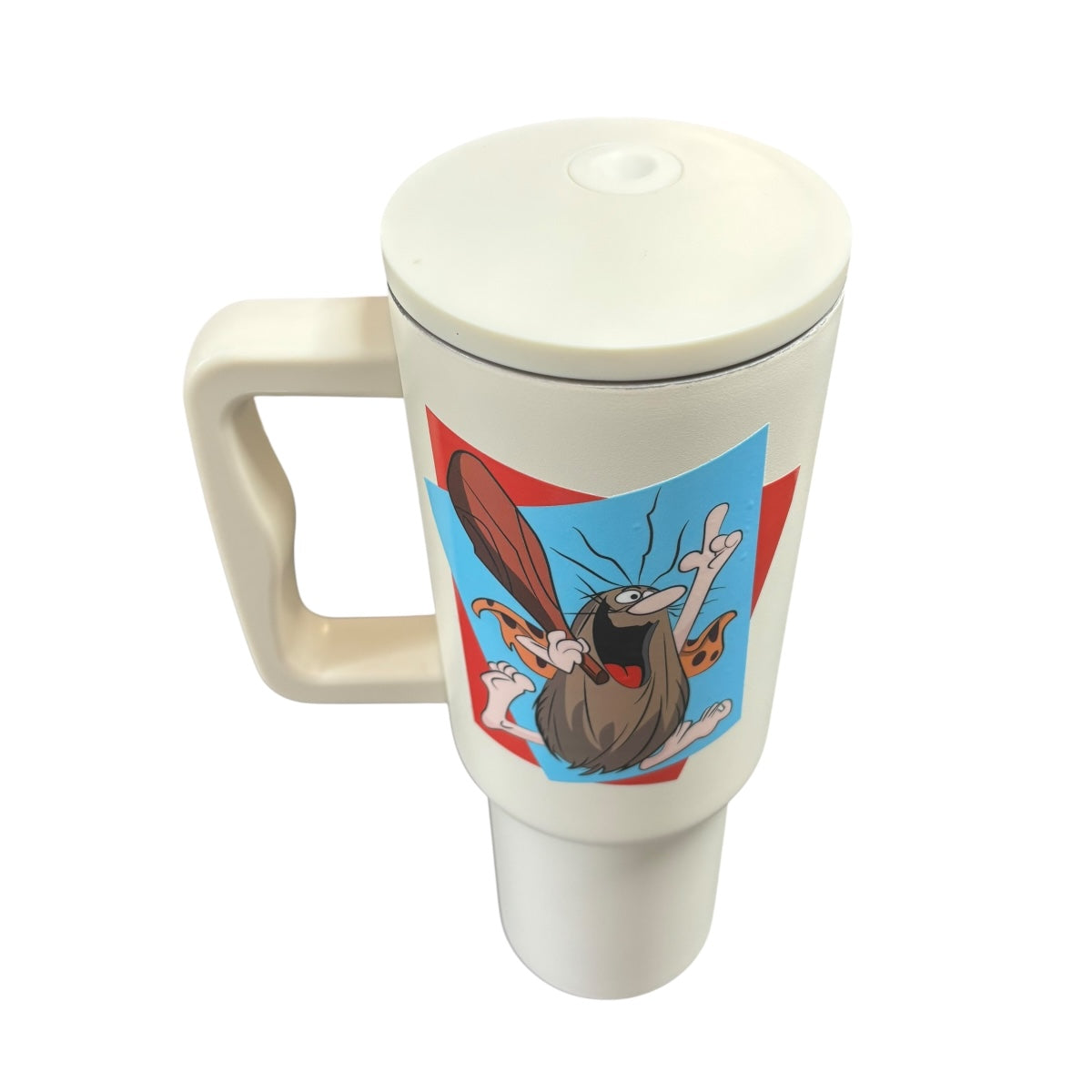 Termo Color Blanco Mate Captain Caveman 1.2 Litros