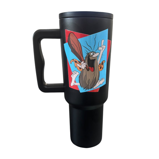 Termo Color Negro Captain Caveman 1.2 Litros