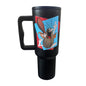 Termo Color Negro Captain Caveman 1.2 Litros