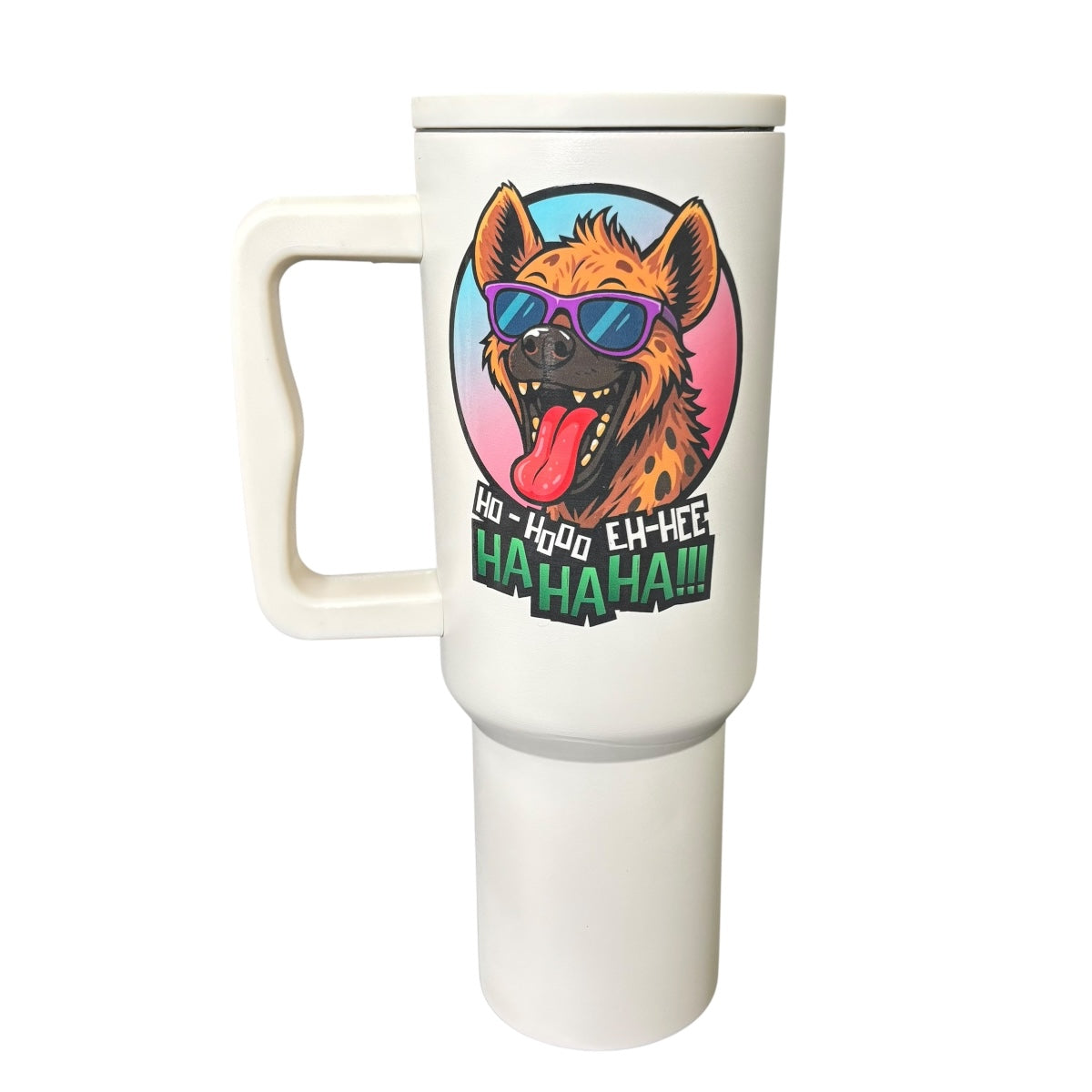 Termo Color Blanco Mate Hiena 1.2 Litros