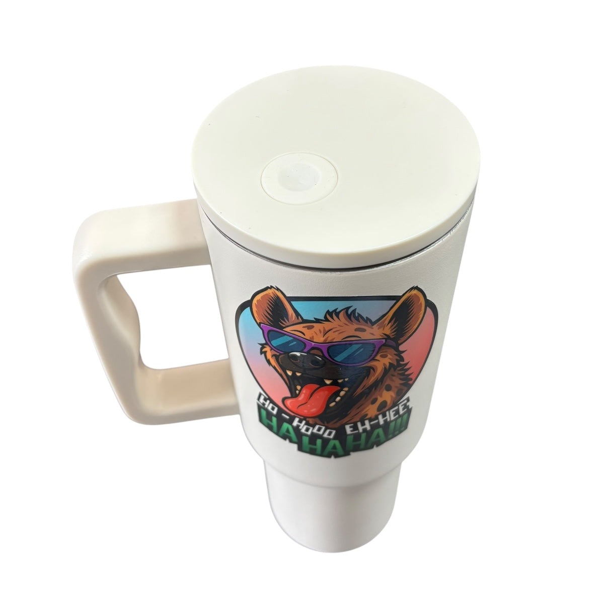 Termo Color Blanco Mate Hiena 1.2 Litros