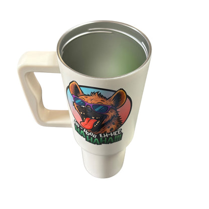 Termo Color Blanco Mate Hiena 1.2 Litros