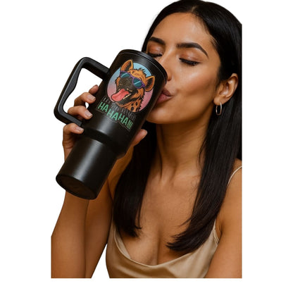 Termo Color Negro Hiena 1.2 Litros