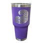 Termo Color Morado Gato Risón 887 ml