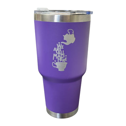 Termo Color Morado Gato Risón 887 ml