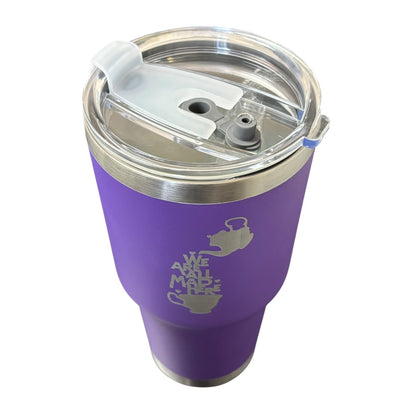 Termo Color Morado Gato Risón 887 ml