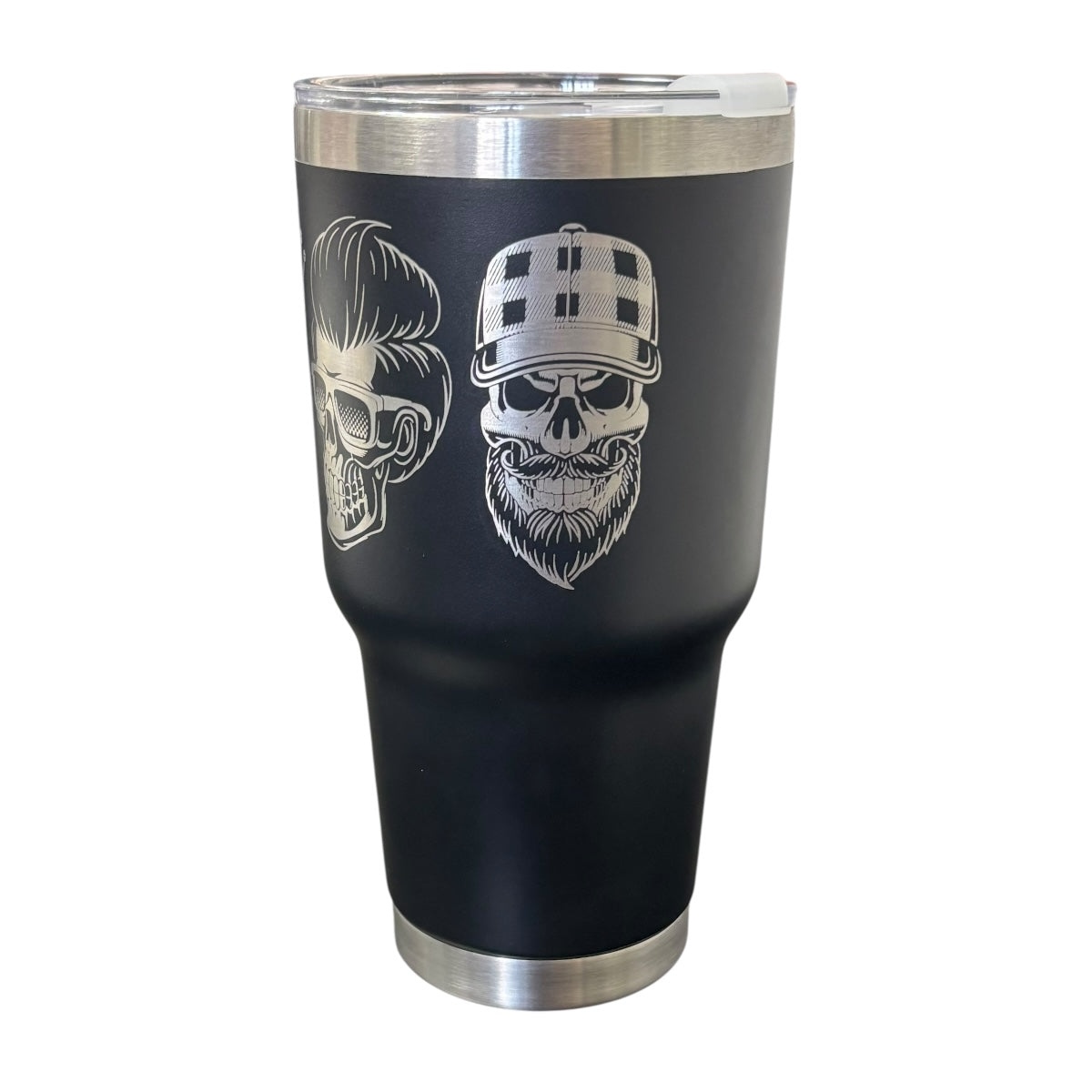 Termo Color Negro Calaveras 887 ml