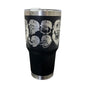 Termo Color Negro Animales 887 ml