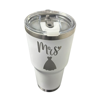 Set De 2 Termos Mr Y Ms Color Negro Y Blanco 887 ml