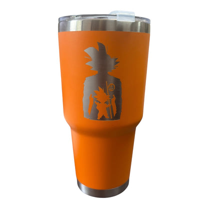 Termo Color Naranja Goku 887 ml