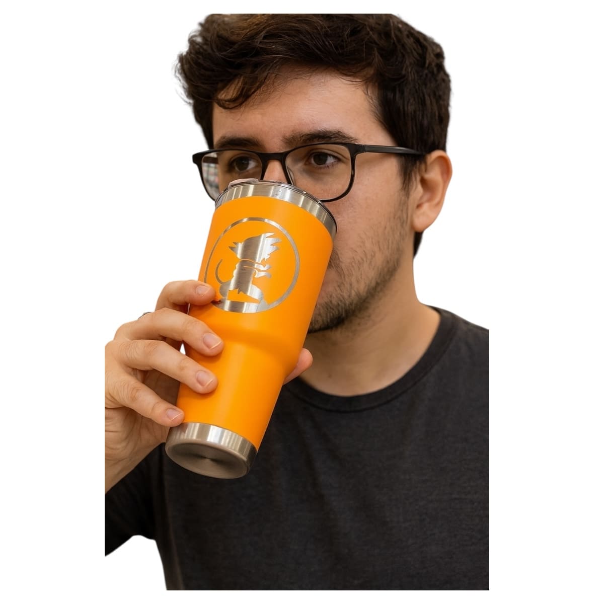 Termo Color Naranja Goku 887 ml