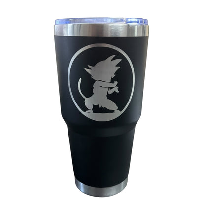 Termo Color Negro Goku 887 ml