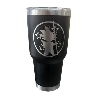 Termo Color Negro Goku II 887 ml