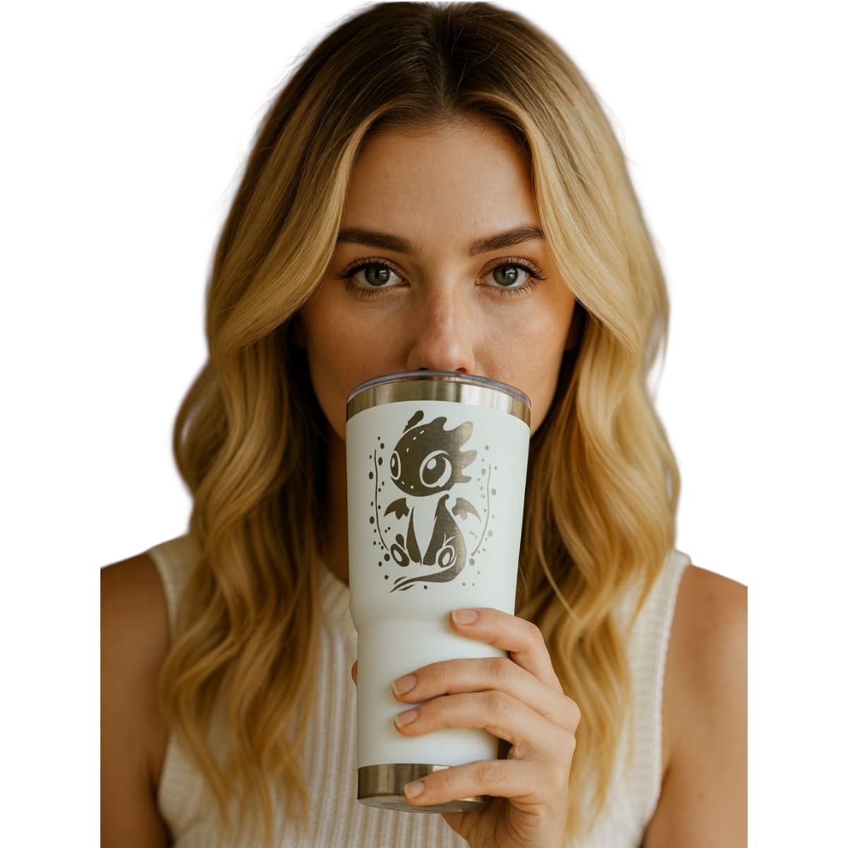 Termo Color Blanco Chimuelo 887 ml
