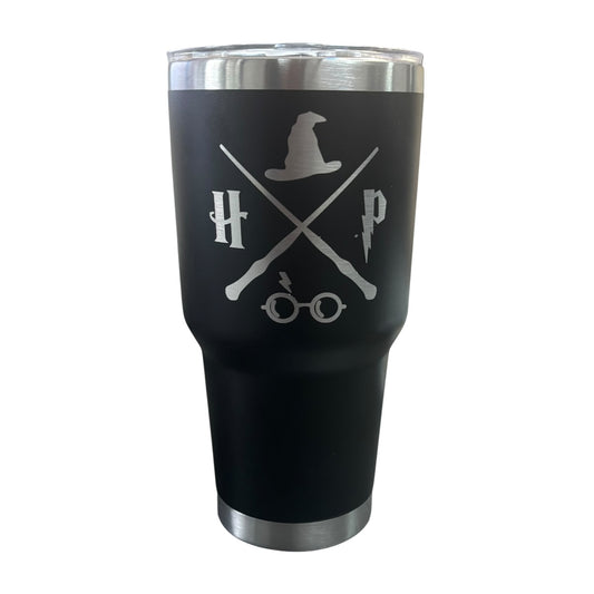 Termo Color Negro Harry Potter 887 ml