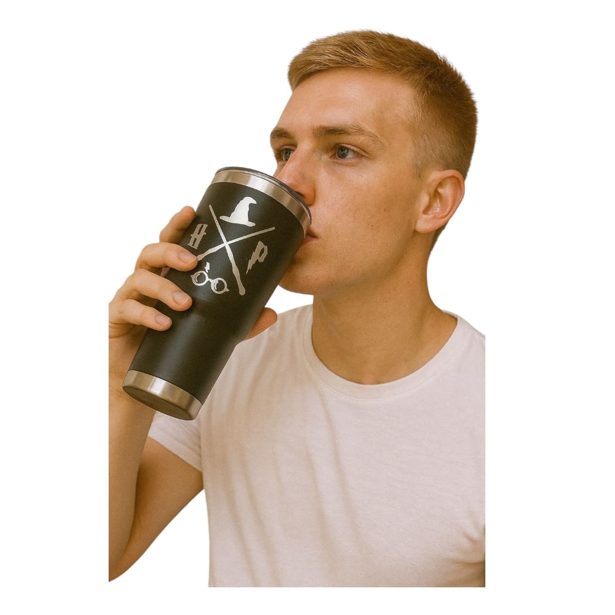Termo Color Negro Harry Potter 887 ml